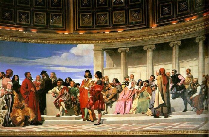 Paul Delaroche Hemicycle des Beaux-arts china oil painting image
